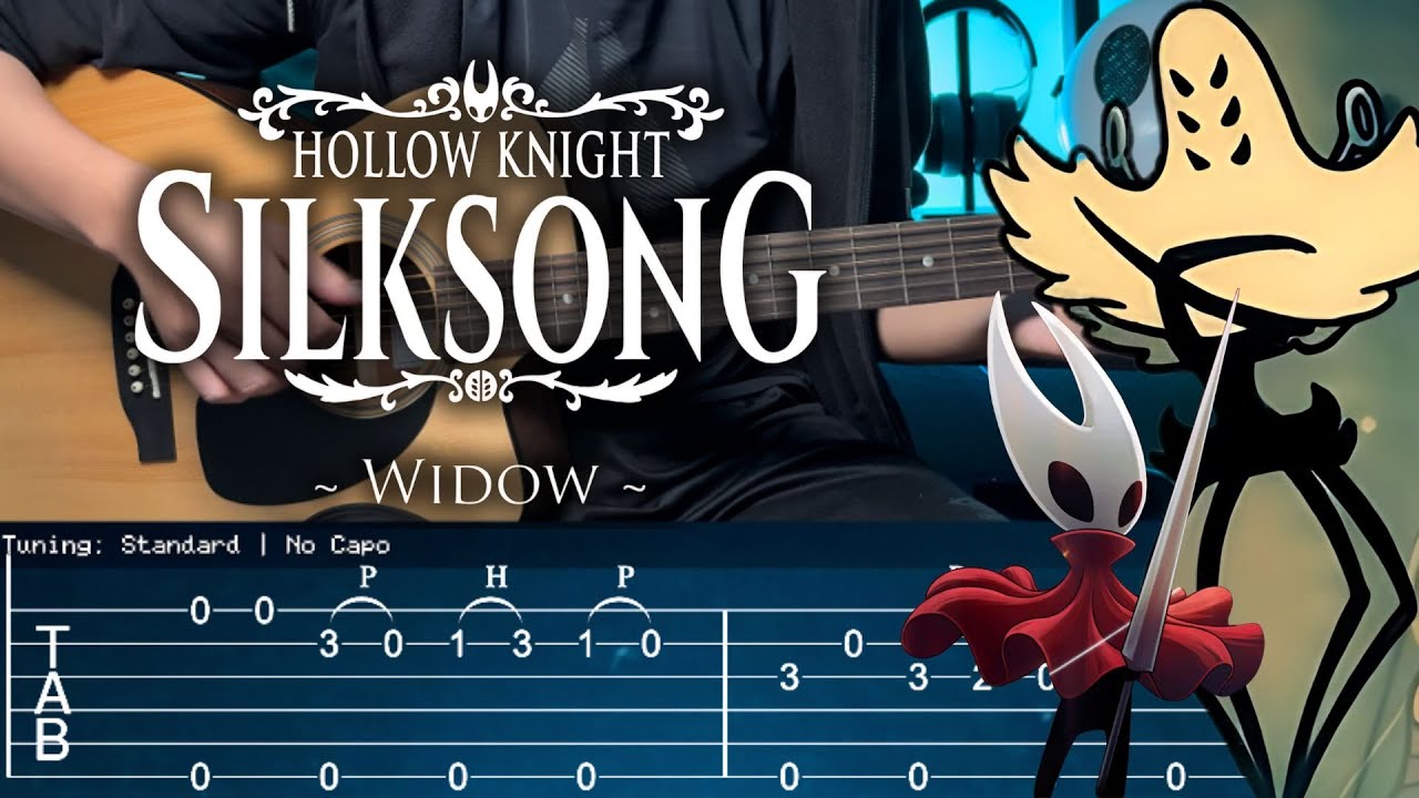 Widow - Hollow Knight: Silksong | Fingerstyle Guitar Cover + TAB