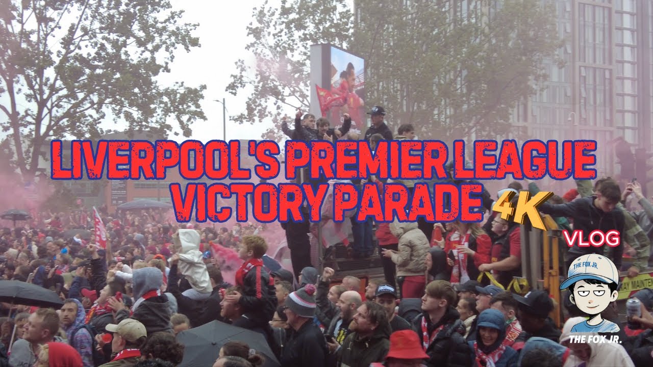 Vlog The Fox Jr to Liverpool's Bus Parade Event