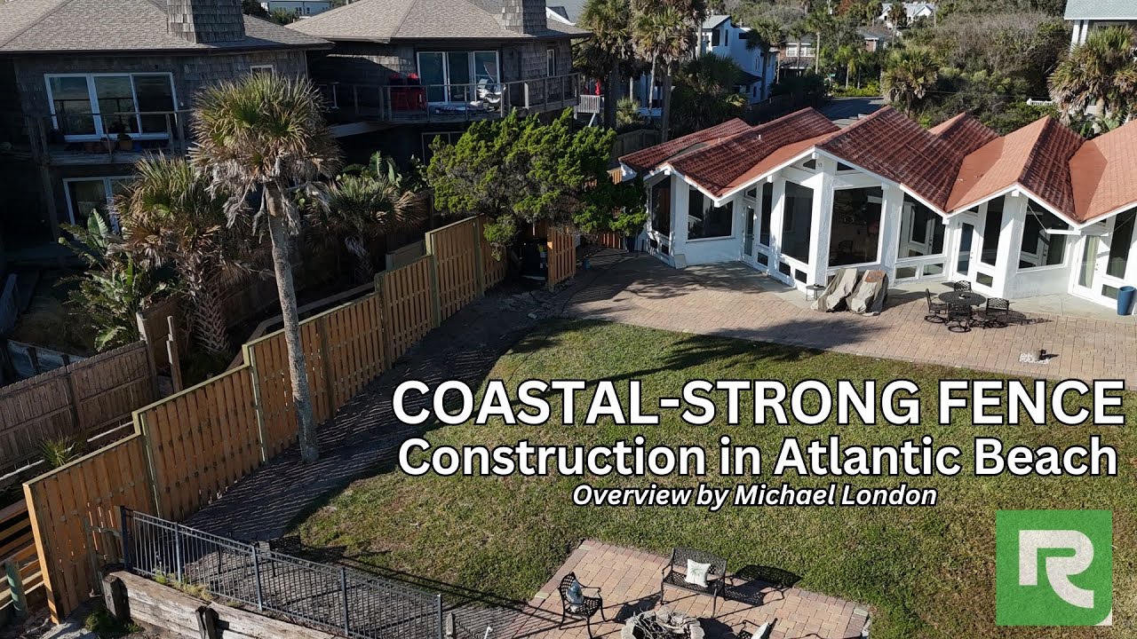 Coastal-Strong Fence Construction in Atlantic Beach