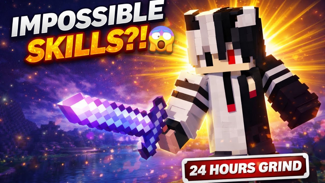 I Learned Minecraft’s Impossible Skills in 24 Hours ⏱️ | একদিনে সব শিখে ফেললাম?!