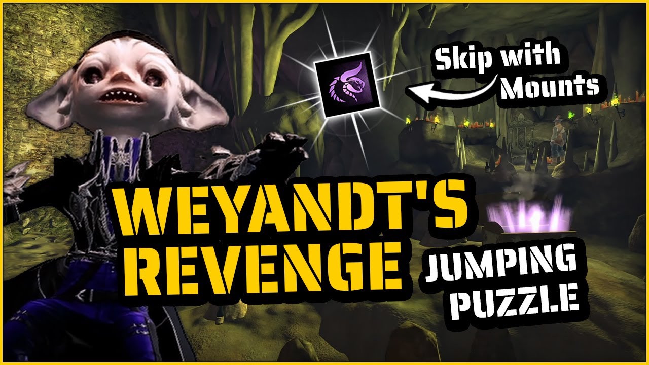 Weyandt's Revenge Jumping Puzzle Guide & Skip/Shortcut | Lion's Arch JP in Guild Wars 2