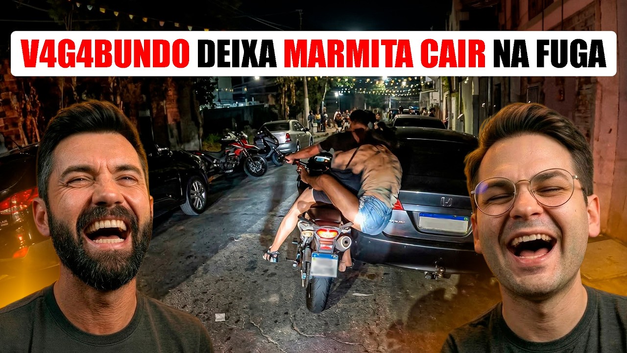 PINOTE COM MOTO ROUB4D4 e V4G4BUNDO SE DANDO MAL