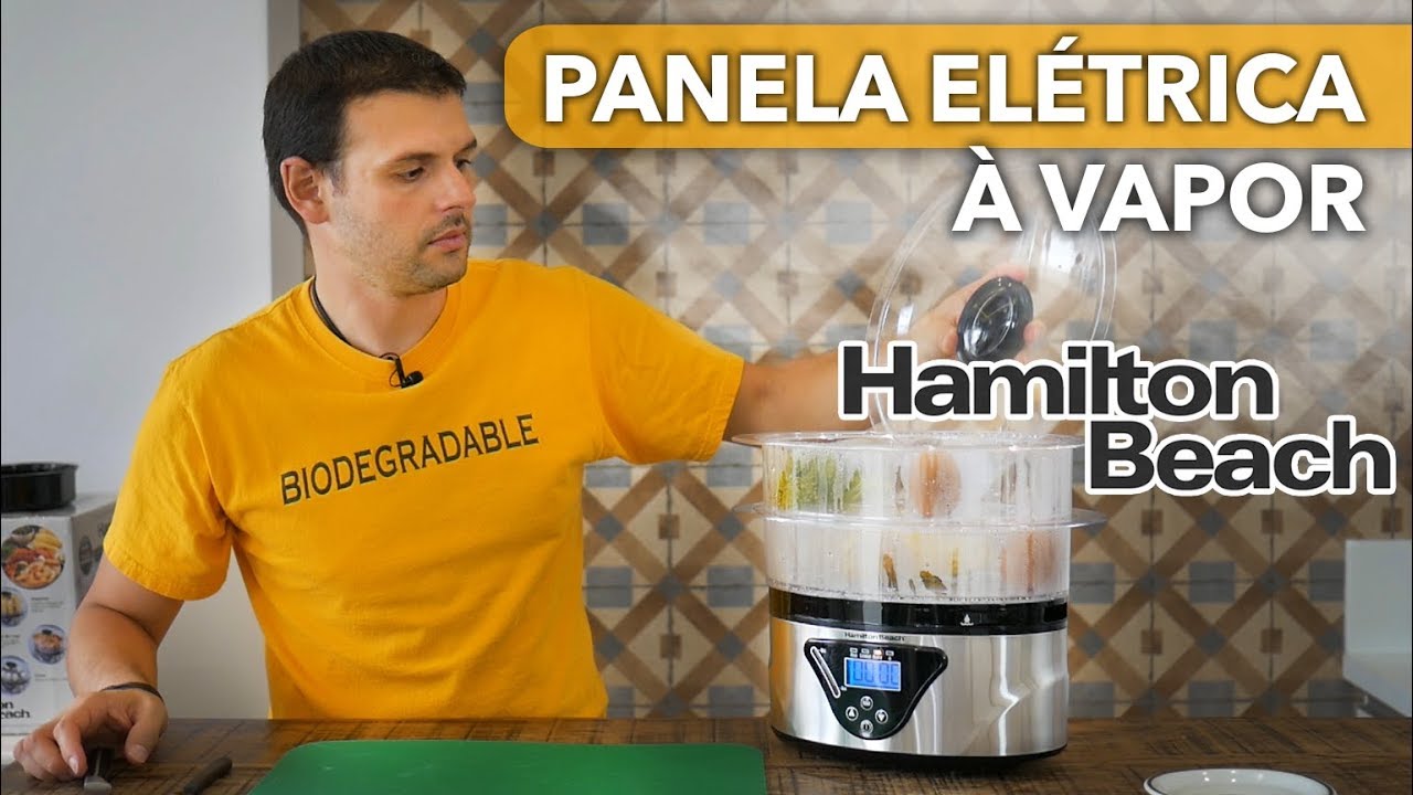 UNBOXING Panela Elétrica À VAPOR Hamilton Beach - PRODUTOS CURIOSOS EP. 07 | Harpyja