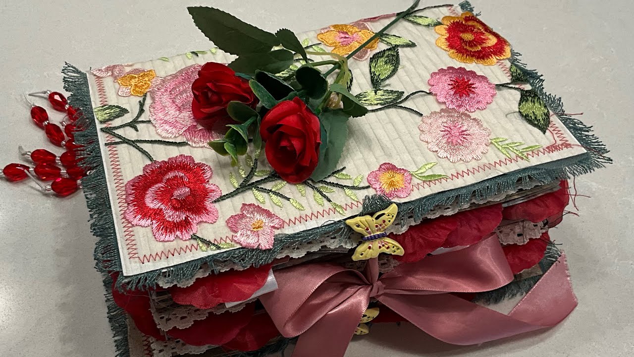 Secret Garden  junk journal full flip through - SOLD thank you