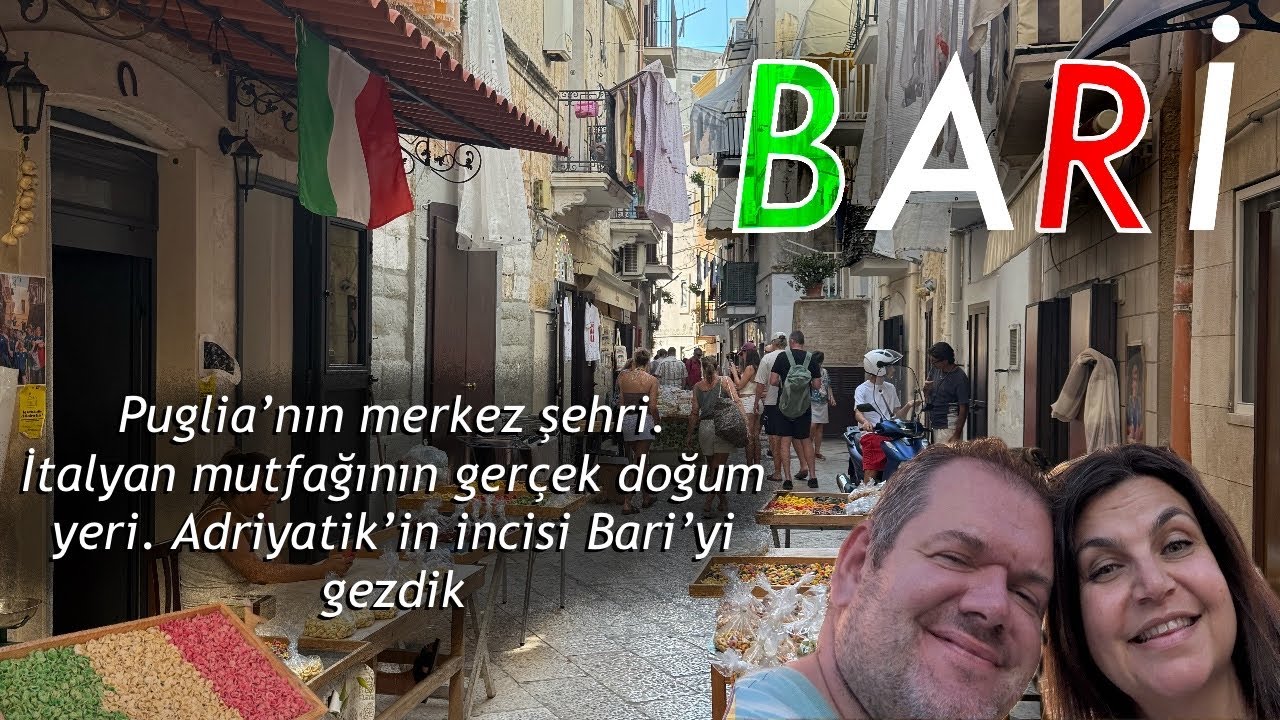 “Güney İtalya’da, çizmenin topuğunun merkezinde, Bari’de geziyoruz. Sakin ve lezzetli şehir Bari 🇮🇹”