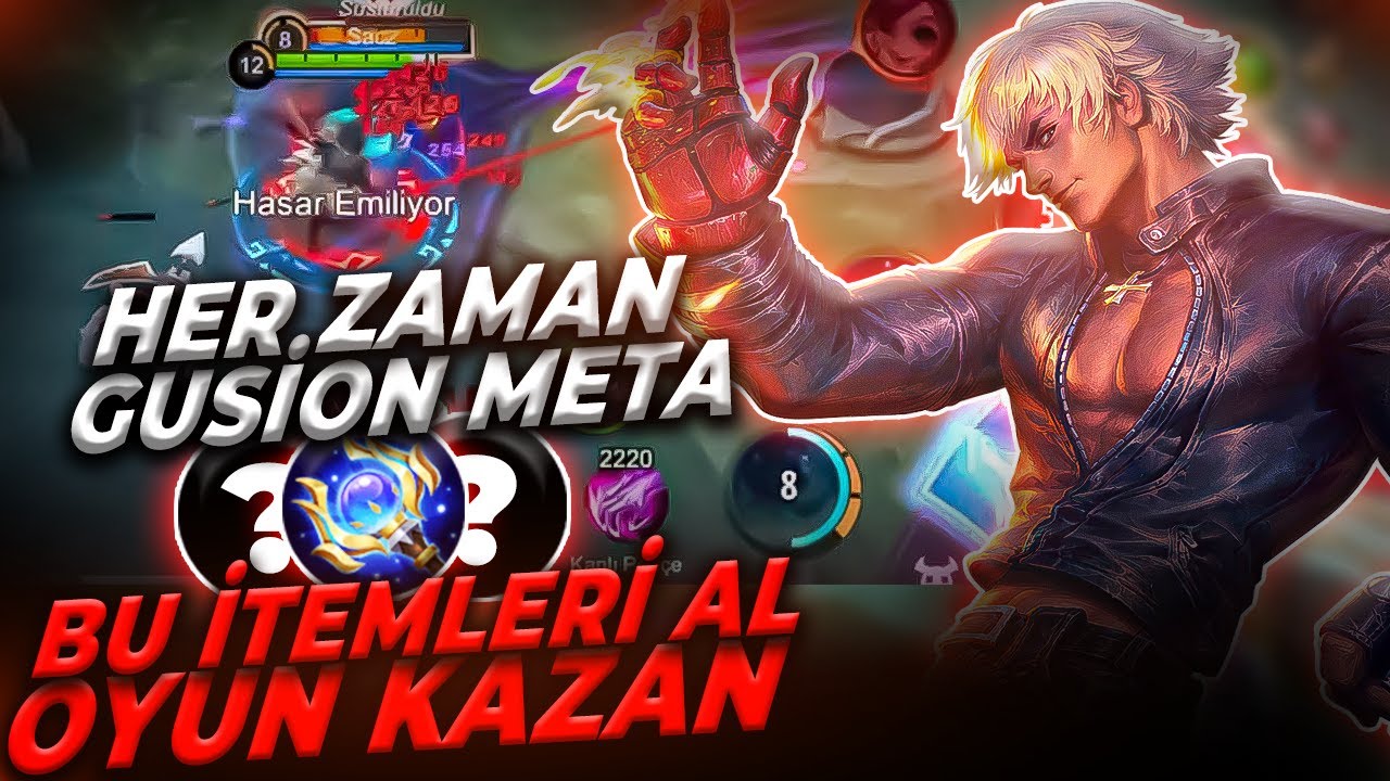 SİNİRLİ MURANO GUSİON OYNARSA GLOBAL OLUR EFSANE MAÇ - MOBILE LEGENDS