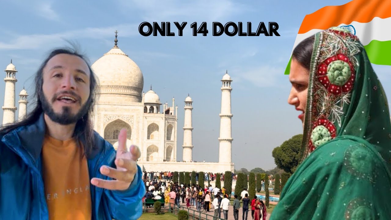 HİNTLİ KIZLARIN TERCİHİ;TAJ MAHAL |AGRA-HİNDİSTAN|🇮🇳