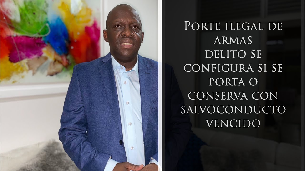 Porte ilegal de armas. También se configura delito si se porta o conserva con salvoconducto vencido