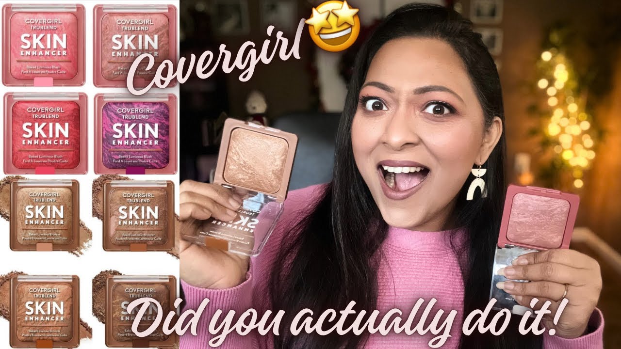 Новые запеченные румяна и бронзер Covergirl Trublend | Smithy Sony