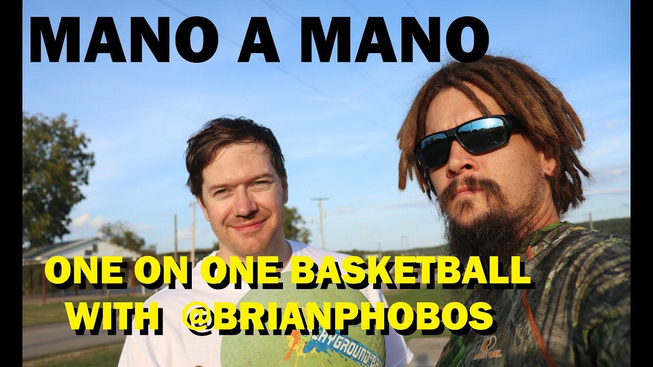 BASKETBALL ONE ON ONE WITH @BRIANPHOBOS