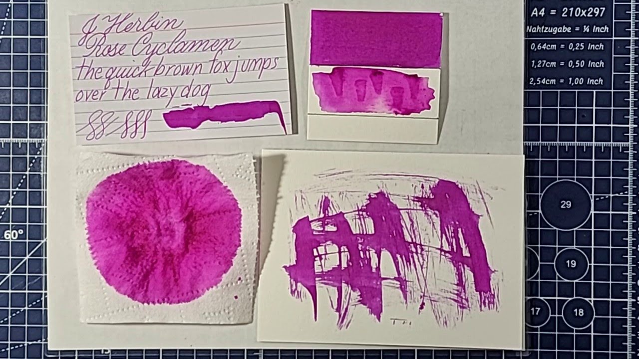J. Herbin Rose Cyclamen