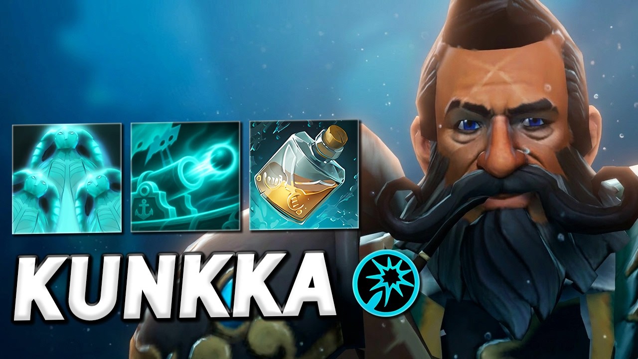 Новый Имба KUNKKA! Флот Пиратских Кораблей! / World of Dota