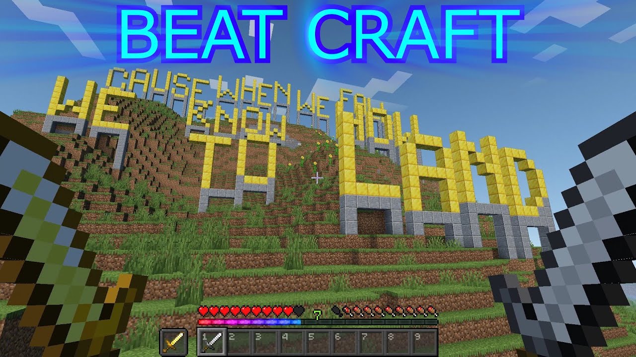 【Minecraft Rhythm Game】I tried Andes MacBull's BEAT CRAFT!【BTS / Permission To Dance】※登録者400人記念※