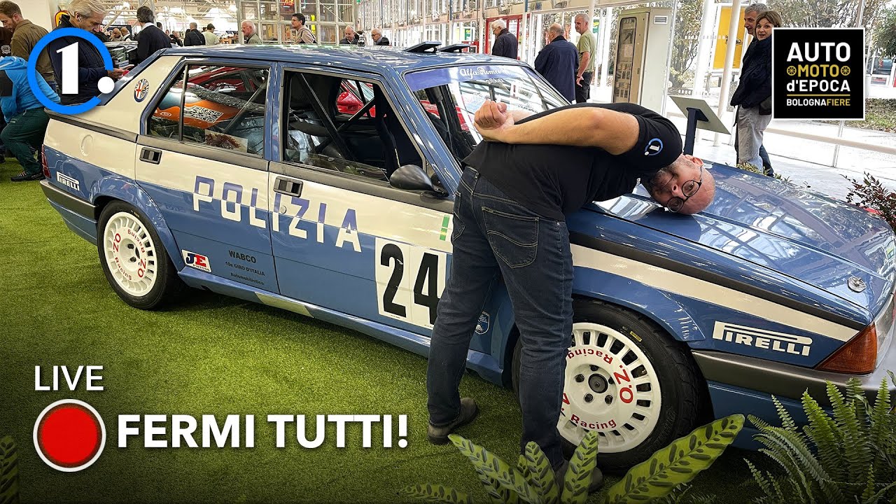 ALFA 75 della POLIZIA da Rally 🏁 in vendita!