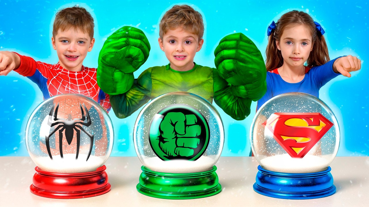 Eva y los niños se convierten en superhéroes y salvan la Navidad