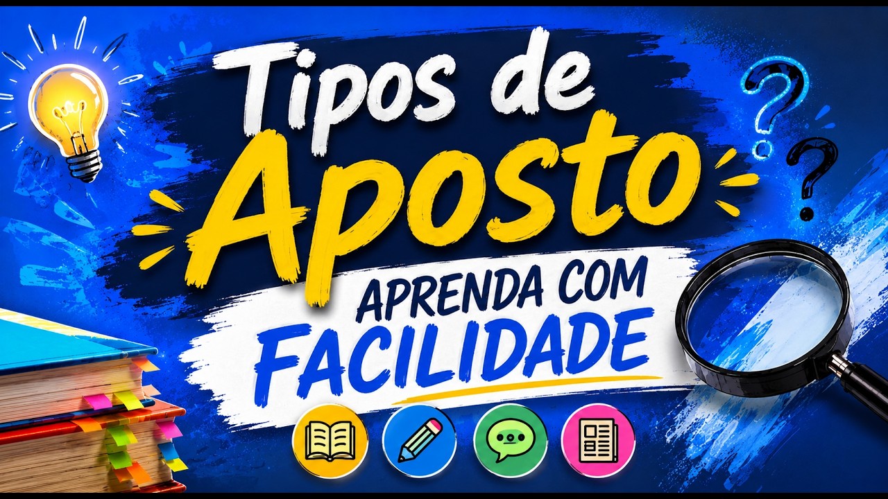 APOSTO: Tipos de Aposto - Fácil l Português On-line