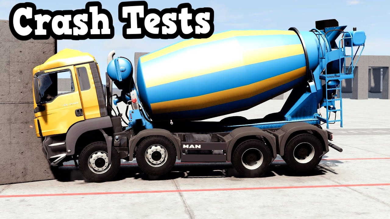 BeamNG Drive - Some of My Best Truck Crash Tests Compliation