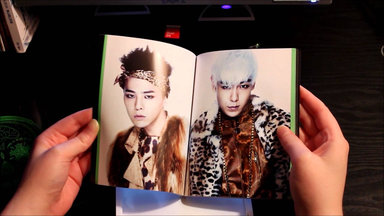 BIGBANG Tonight 4th Mini Album Special Edition unboxing