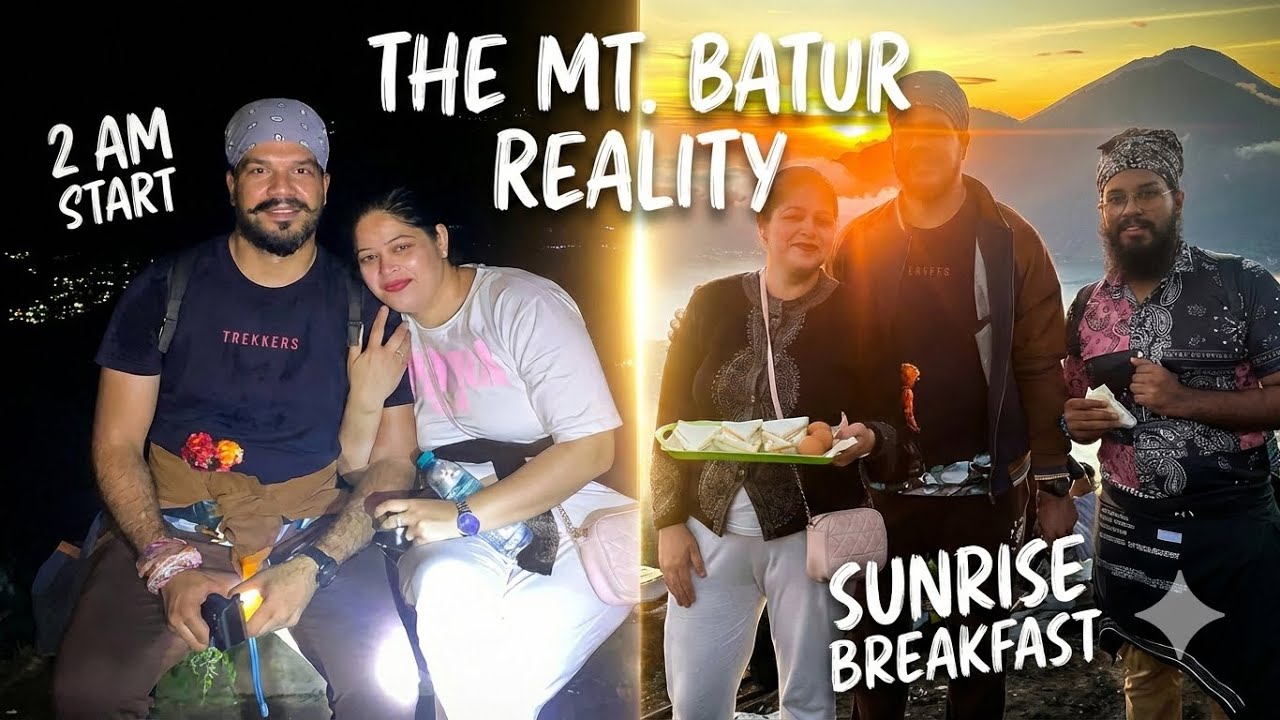 I Climbed an Active Volcano for This! 🌋 Mount Batur Sunrise Trek | HK Wanderers