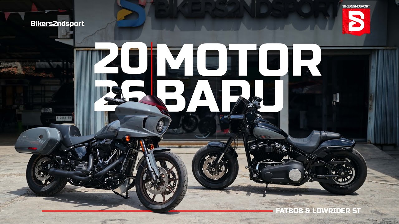 2026 MINIMAL HARLEY!! | HARLEY DAVIDSON FATBOB & LOWRIDER ST