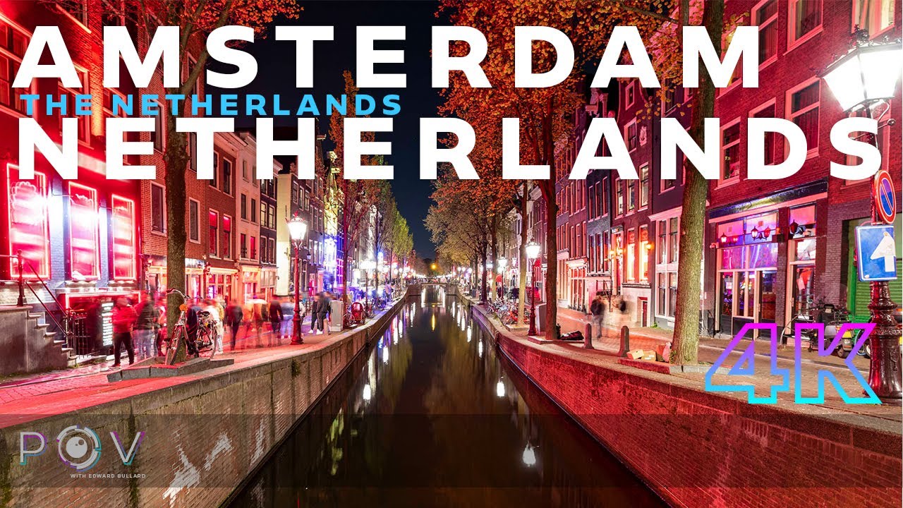 Amsterdam slow morning Red Light District walk in The Netherlands