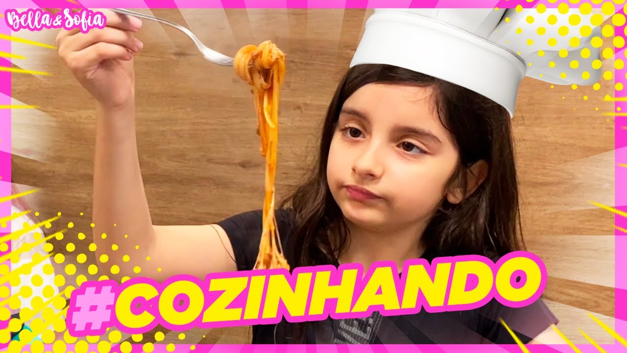 Isabella cozinheira - Masterchef de macarrão