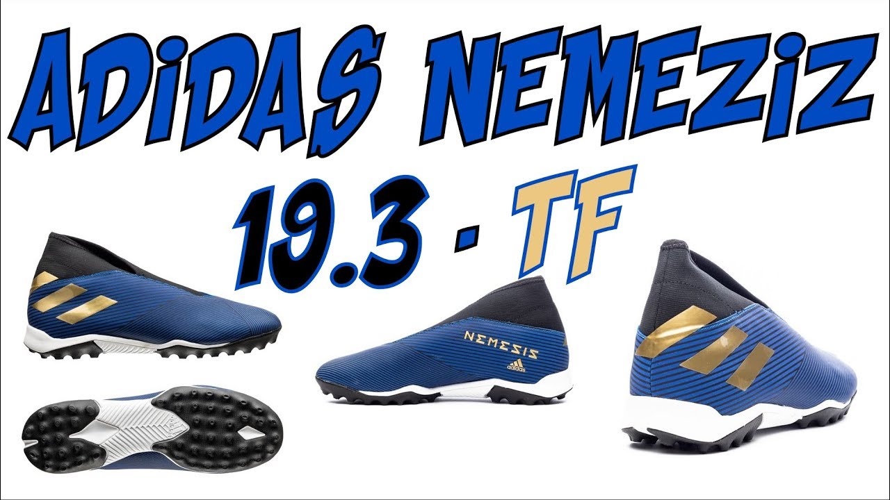 ZAPATILLAS ADIDAS NEMEZIZ 19.3 TF  - SIN PASADORES - 100% ORIGINALES!