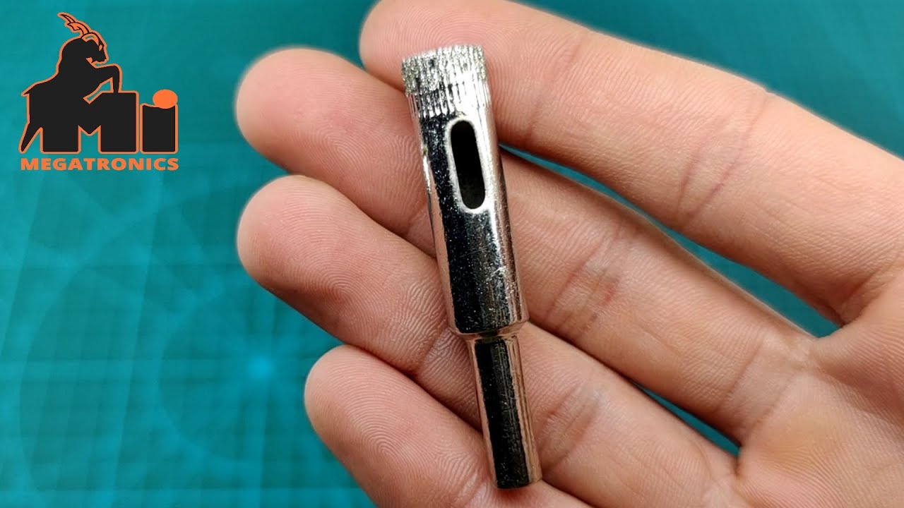 10MGHD-Q127 | Glass Drilling Bit 10mm hole Opener Diamond Coated