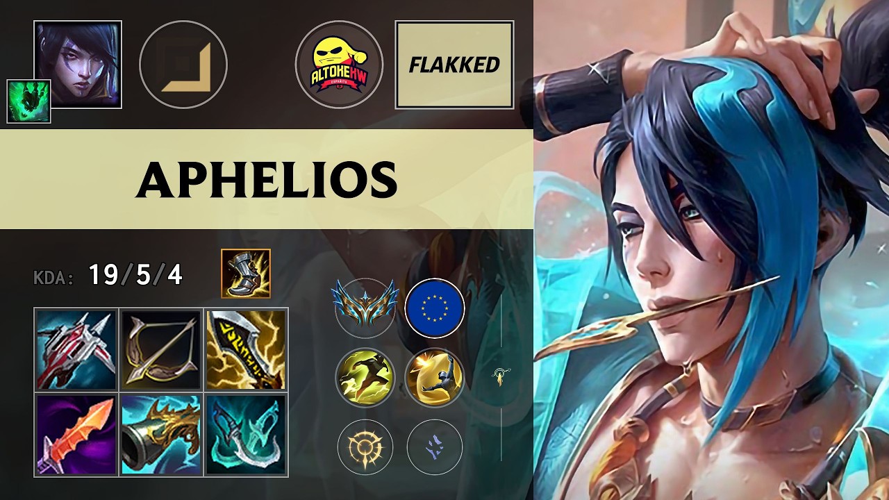 (OLE Flakked) Aphelios ADC vs Jinx - EUW Challenger Patch 26.14