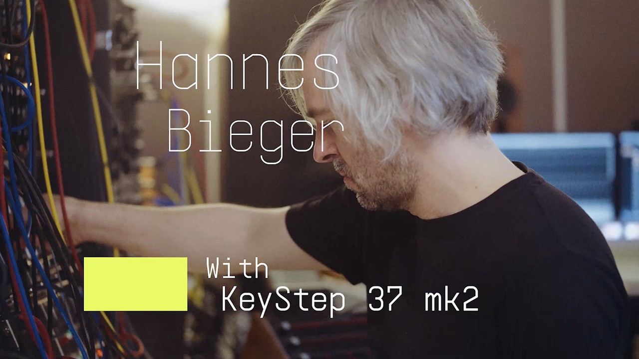 Hannes Bieger | Hybrid control with KeyStep 37 mk2
