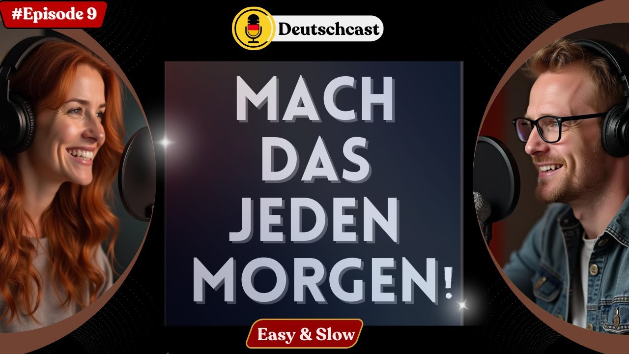 German podcast: Wie eine Morgenroutine dein Leben verändern kann | Easy listening Deutschcast