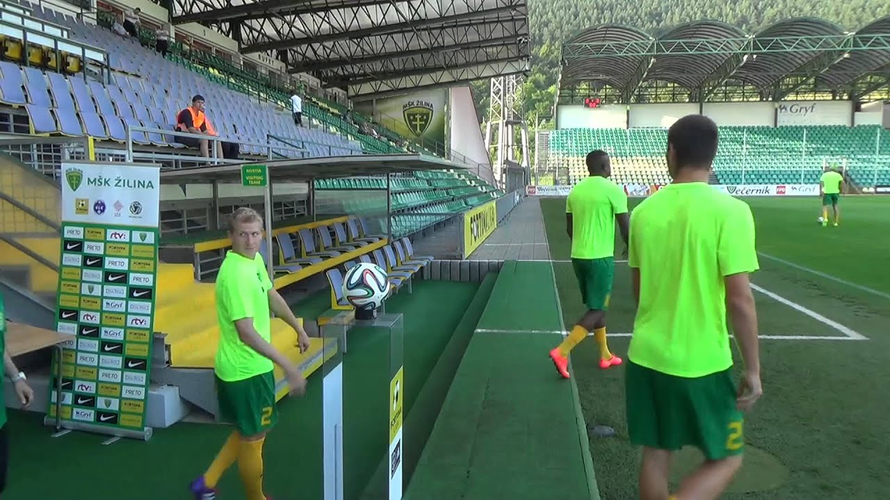Pred zápasom MŠK Žilina - MFK Košice