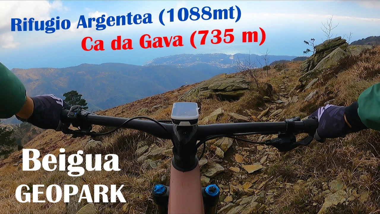 Discesa dal Rifugio Argentea alla Ca da Gava - MTB - 17/03/2025