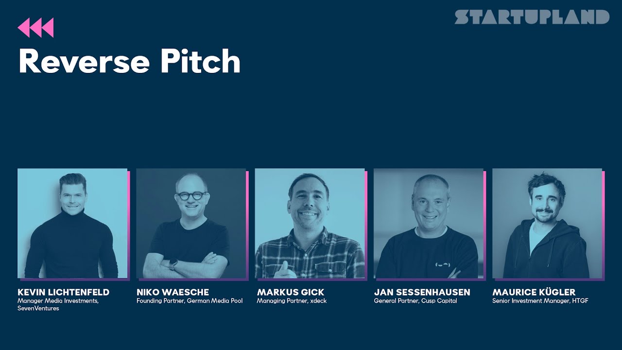 Reverse Pitch by Kevin Lichtenfeld, Niko W&auml;sche, Markus Gick, Jan Sessenhaus and Maurice K&uuml;gler