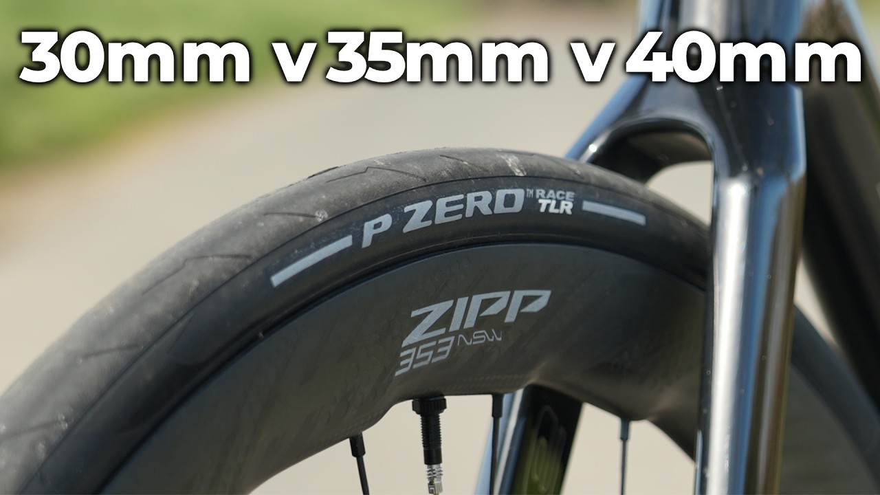 Are Wider Road Tyres Actually Faster? 30mm vs 35mm vs 40mm Tested