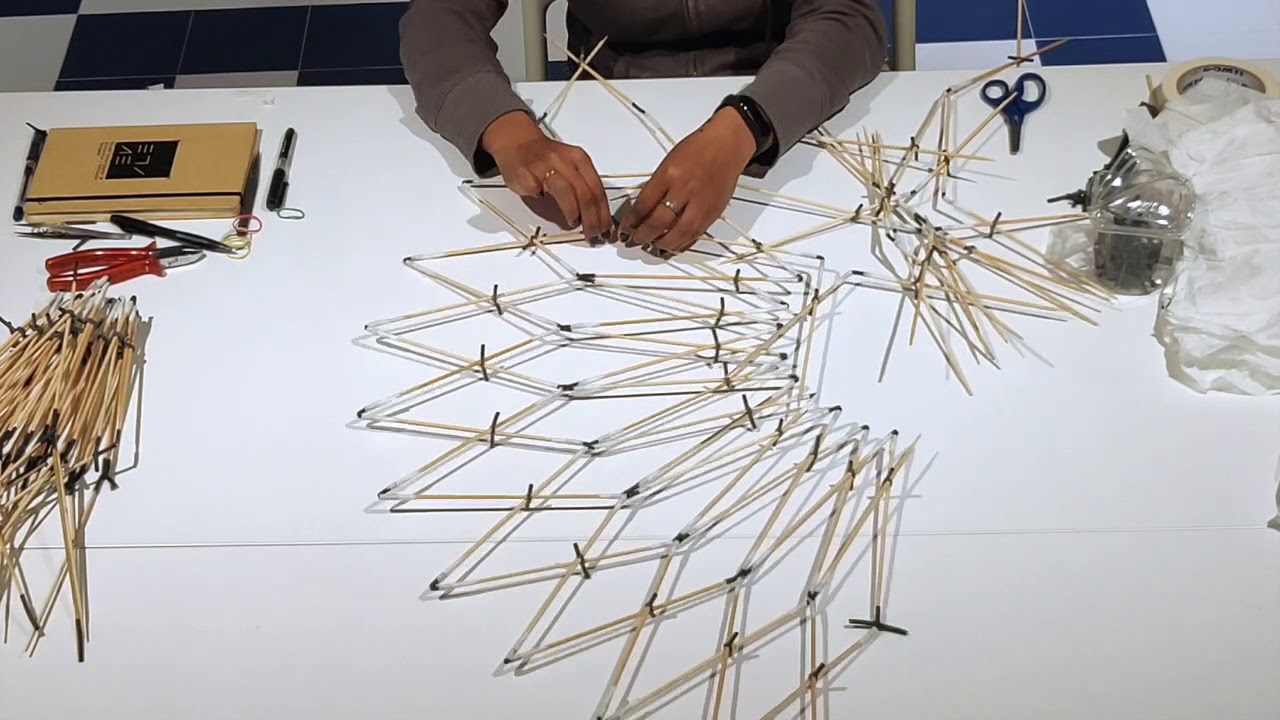 The making of : Deployable Structure | Time Lapse