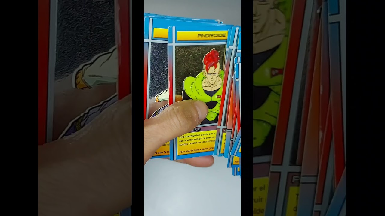 Cartas Dragon Ball Z Cromeros 2008. #dragonball #goku #vegeta #cromeros #akiratoriyama #cards #gohan