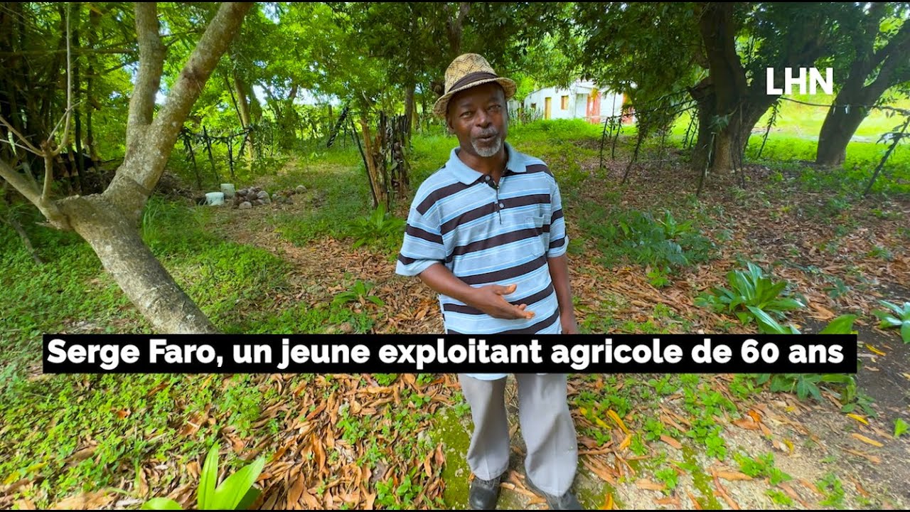 Serge Faro jeune agriculteur de 60 ans