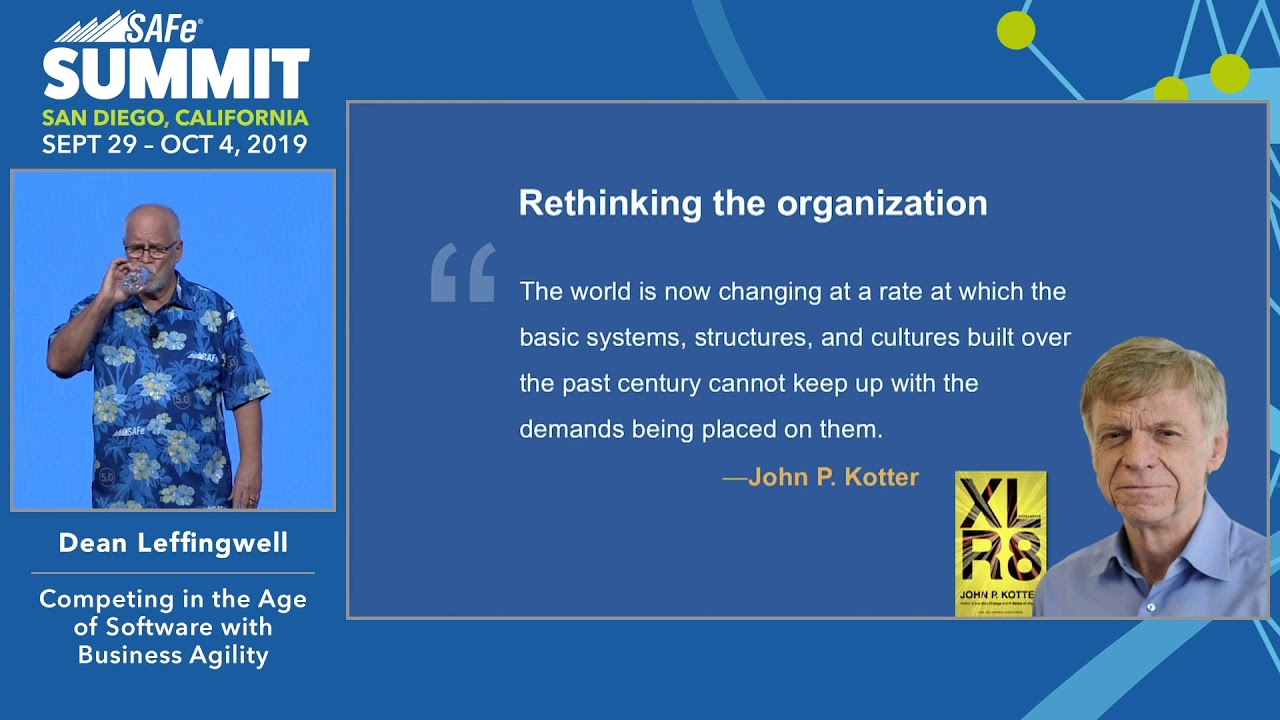Keynote:  Competing in the Age of Software with Business Agility