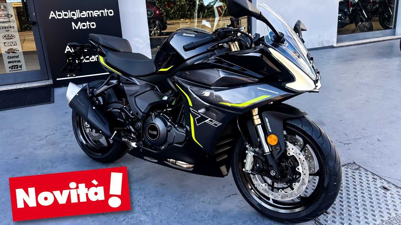 Nuova BENELLI TORNADO 550 2025 Dal vivo per voi !