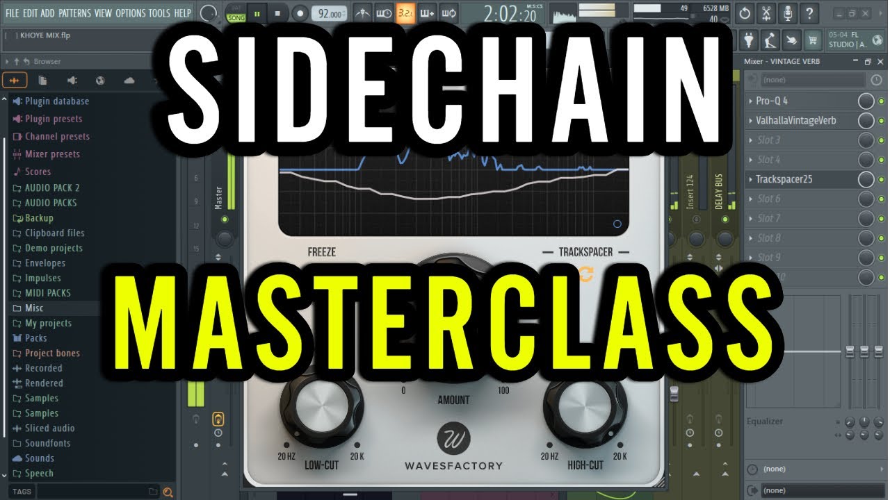 Sidechain Masterclass - Trackspacer l Sidechain Hindi Tutorial  l Fl Studio Hindi l Music Bana Lo