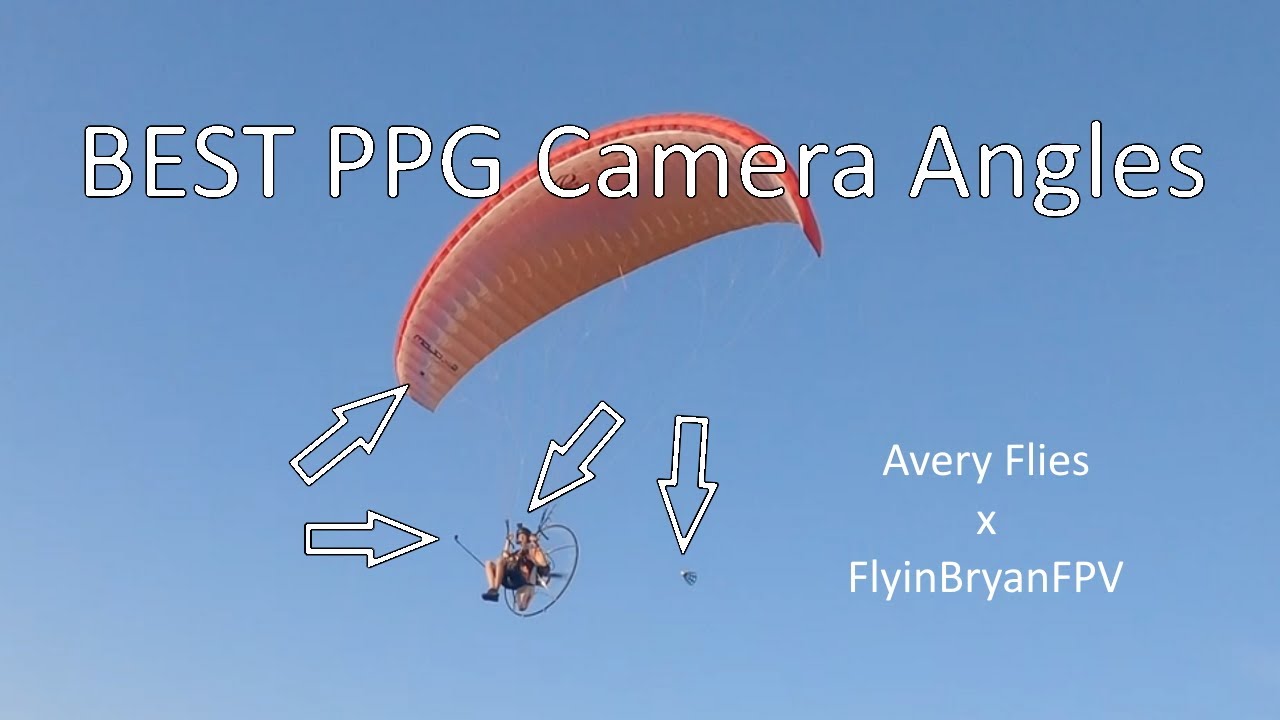 Настройка парамотора GoPro и углы съёмки | Avery Flies