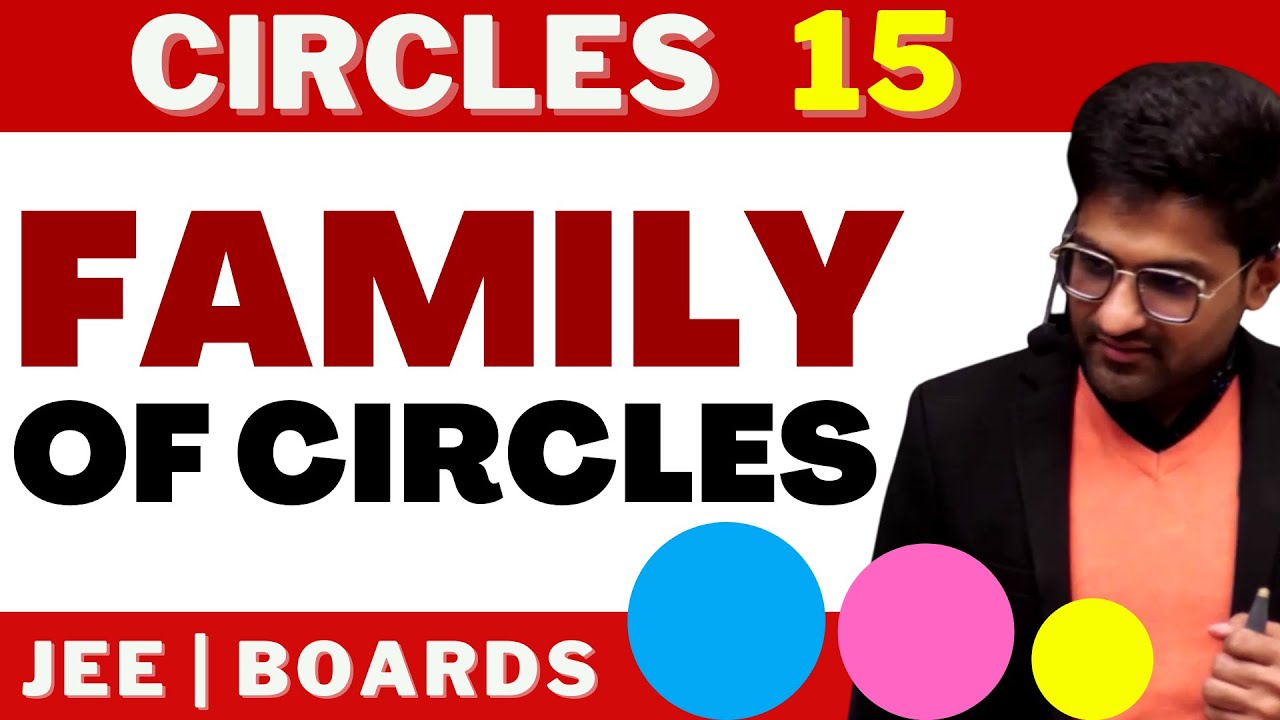 Circles 15 | Family of Circles | Class 11th | Aman Sir Maths | Bhannat Maths