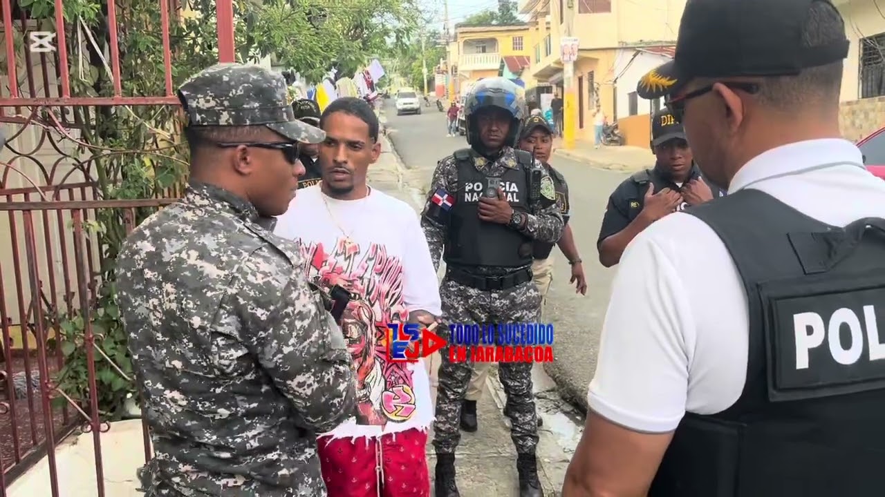 Operativo Anti Pandillas en Jarabacoa! Varios Jóvenes Fueron Apresados