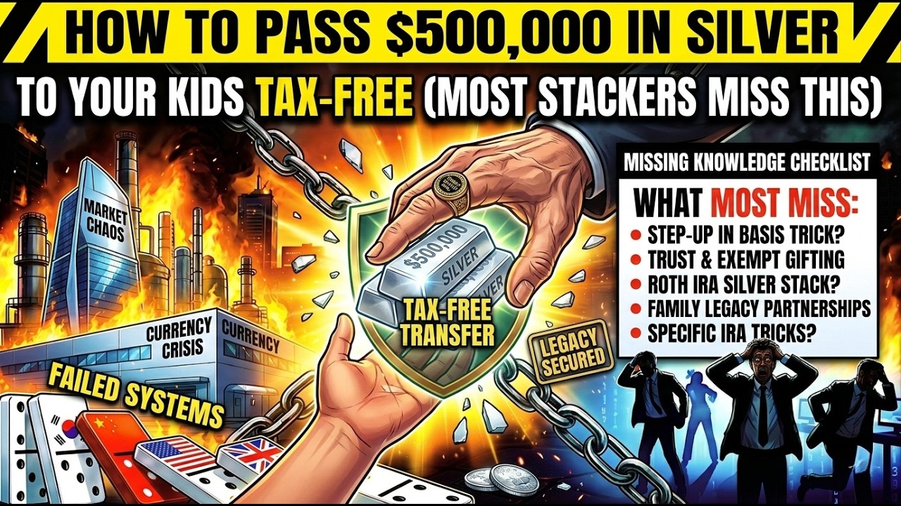 How To Pass $500,000 In Silver To Your Kids Tax-Free (Most Stackers Miss This)