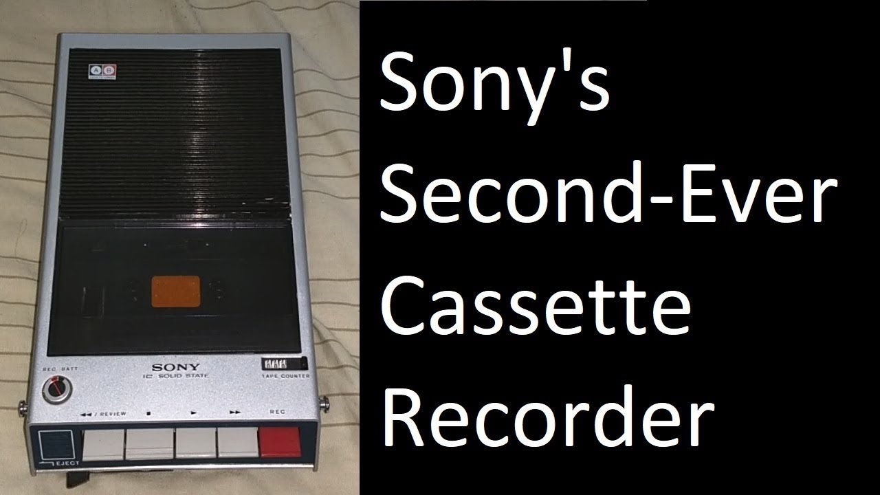 Sony Tapecorder TC-110A cassette recorder (1973)
