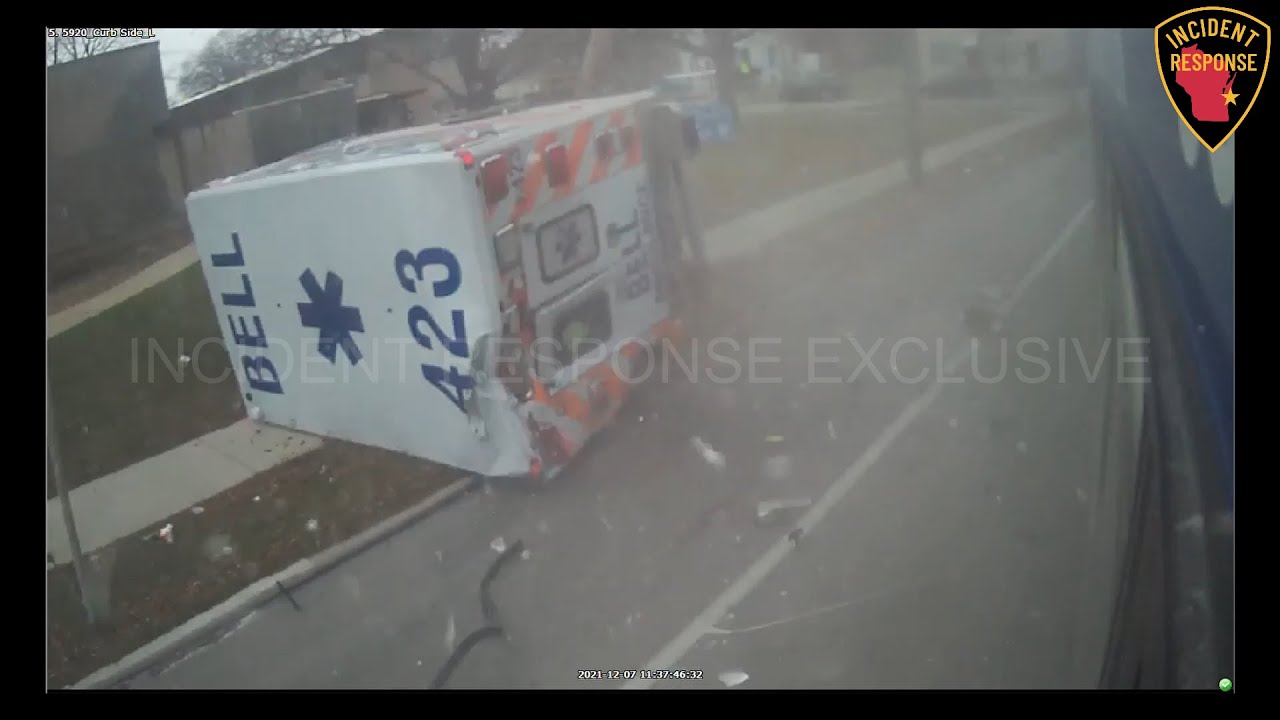 Bell Ambulance Rollover Crash on December 7, 2021