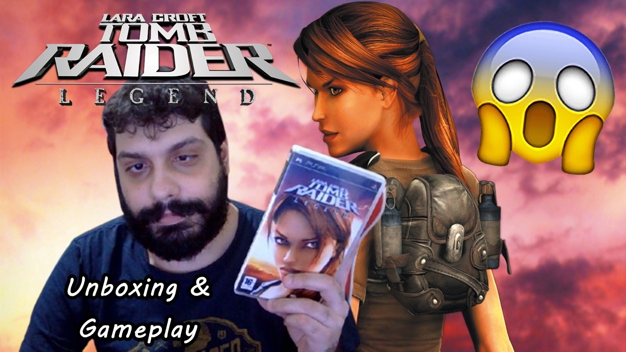 COMPREI!! 😱Tomb Raider: Legend Para PSP (FUNCIONOU??)