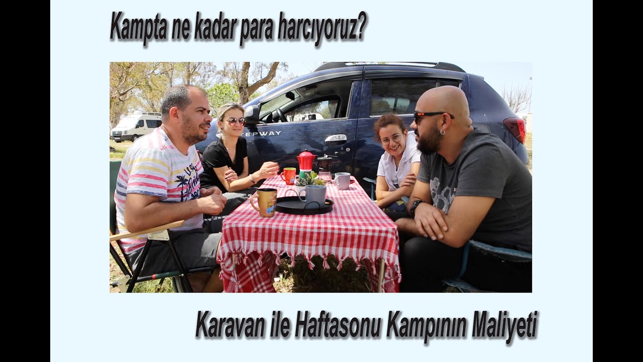 KAMP MALİYETİ - KARAVAN İLE KAMPTA NE KADAR PARA HARCIYORUZ? - KAMP PAHALI BİR HOBİ Mİ?