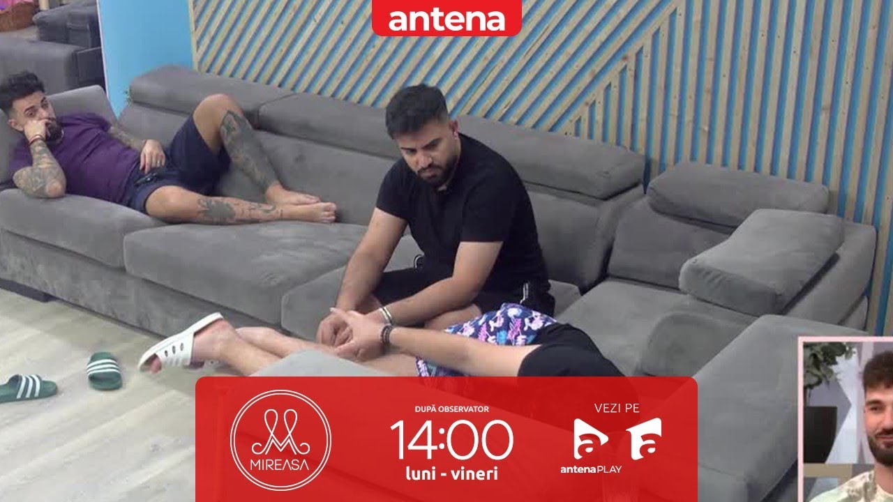 Băieții dezbat situația curățeniei din casă. Cine este vinovatul?